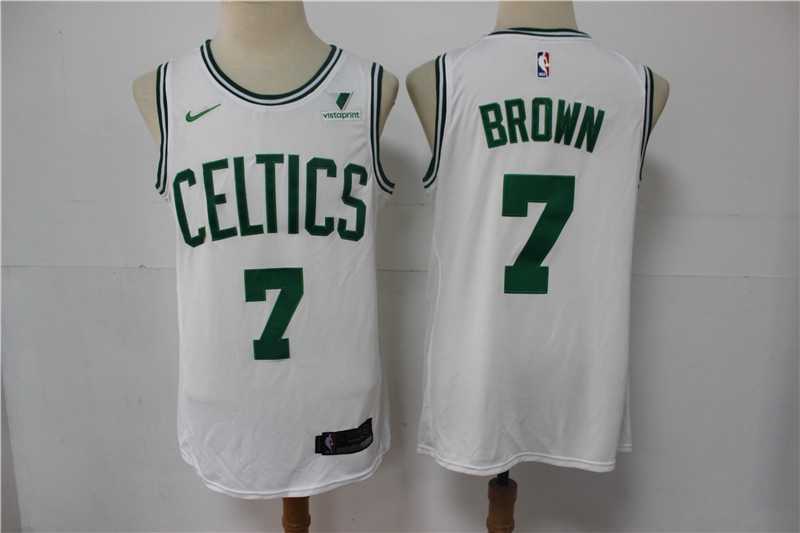 Celtics 7 Jaylen Brown White Nike Swingman Jersey,We sell and wholesale Celtics 7 Jaylen Brown White Nike Swingman Jersey on line form chian!